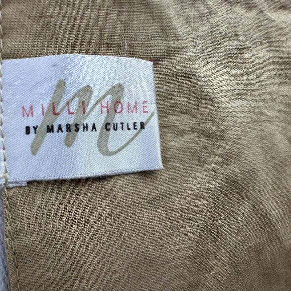 milli home marsha cutler gold beaded placemats set of 2 - Picture 8 of 9